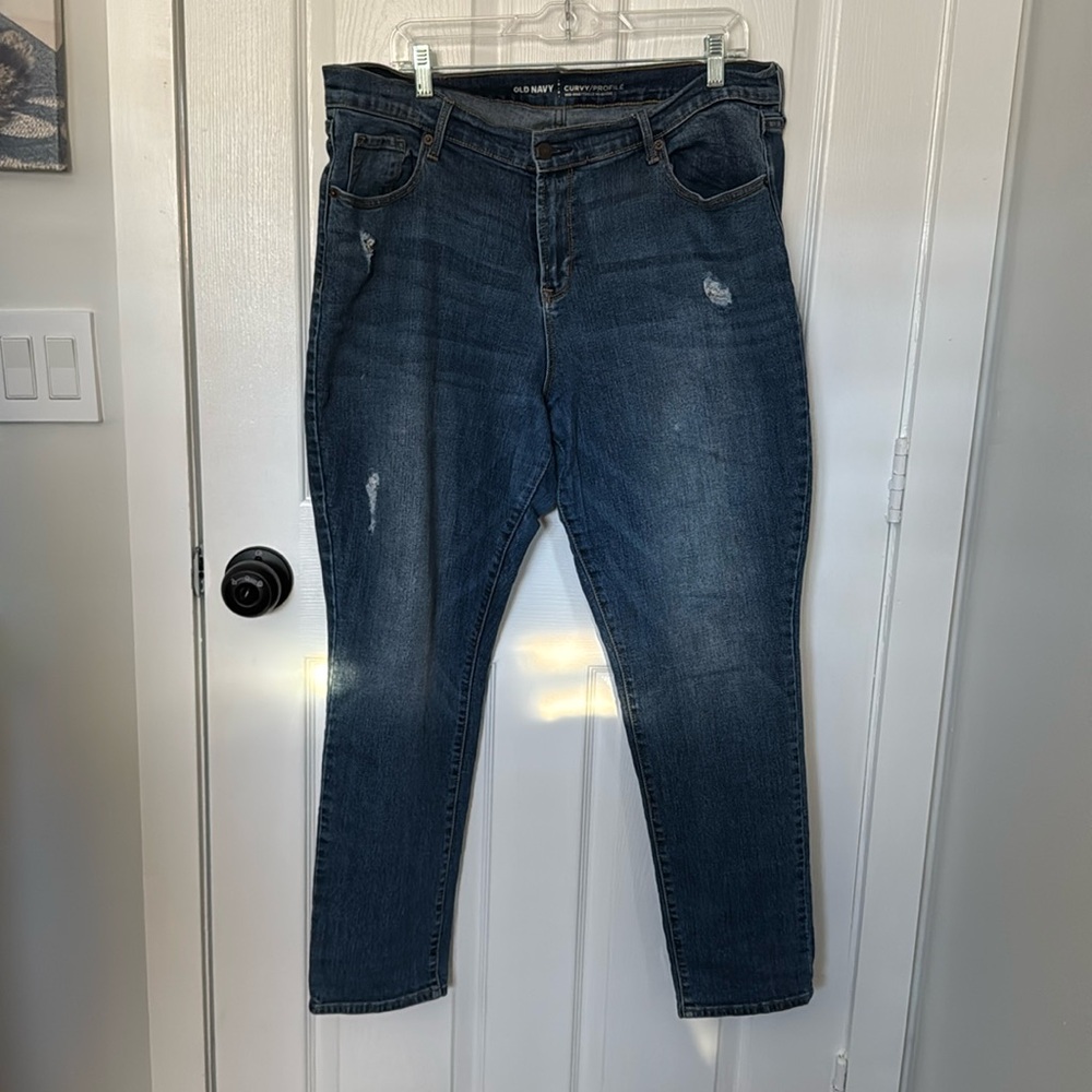 Old Navy curvy mid rise jeans (1)